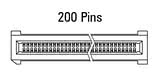 Размер EC.8 прав, 200-пинов