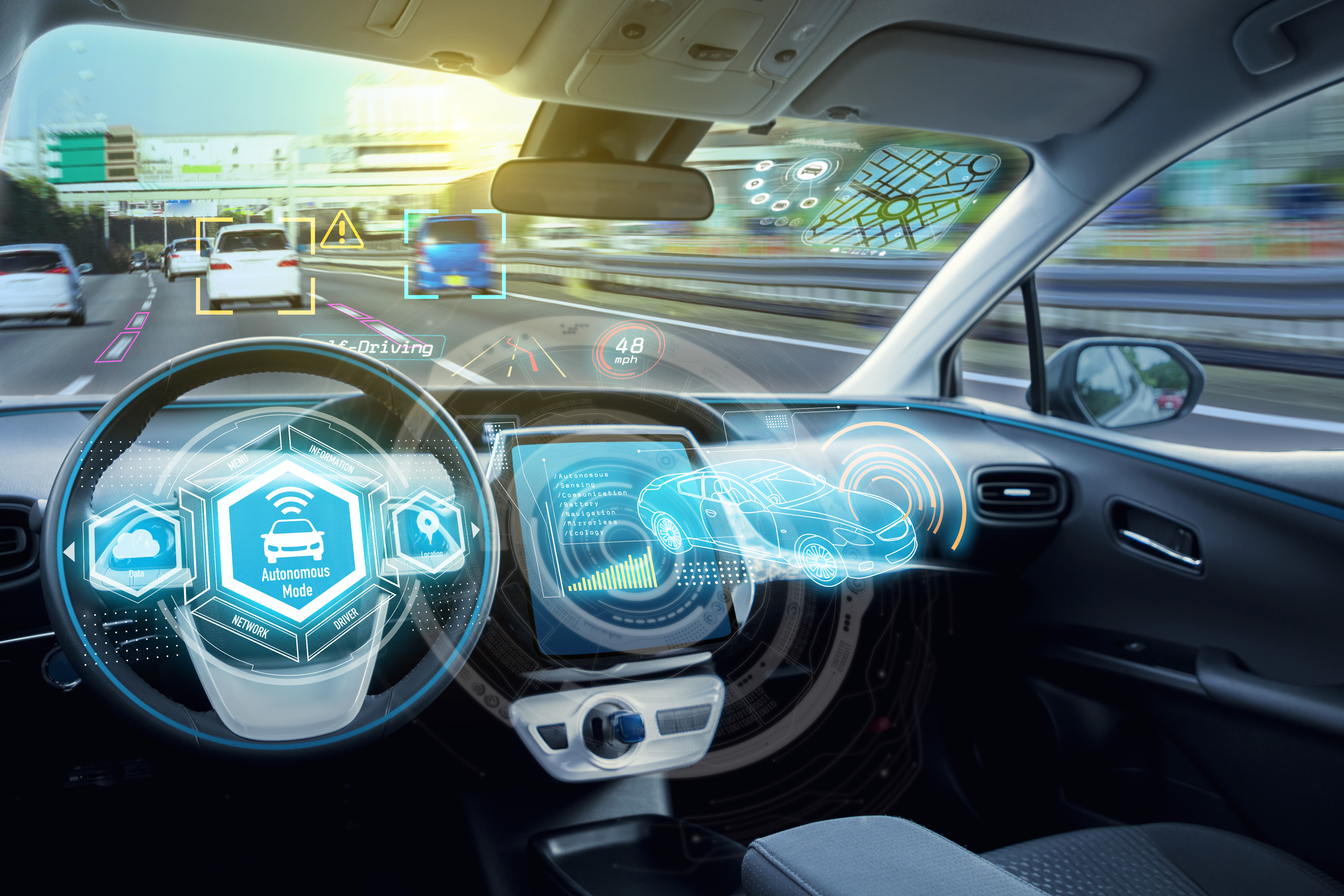 iStock 872673304 Automotive Infotainment